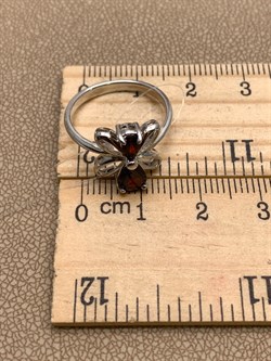 *КОЛЬЦО р.16,5 Гранат арт. R00183-447, (вес 2,21 г) - фото 336131 *КОЛЬЦО р.16,5 Гранат арт. R00183-447, (вес 2,21 г) - фото 336131