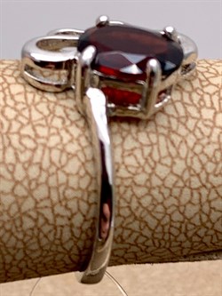 *КОЛЬЦО р.16,5 Гранат арт. R00182-908, (вес 2,2 г) - фото 336137 *КОЛЬЦО р.16,5 Гранат арт. R00182-908, (вес 2,2 г) - фото 336137