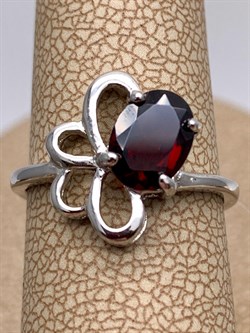 *КОЛЬЦО р.16,5 Гранат арт. R00182-908, (вес 2,2 г) - фото 336138 *КОЛЬЦО р.16,5 Гранат арт. R00182-908, (вес 2,2 г) - фото 336138