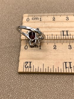 *КОЛЬЦО р.16,5 Гранат арт. R00182-908, (вес 2,2 г) - фото 336140 *КОЛЬЦО р.16,5 Гранат арт. R00182-908, (вес 2,2 г) - фото 336140