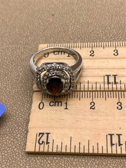 *КОЛЬЦО р.17,5 Гранат арт. R00196-923, (вес 5,22 г) - фото 336160 *КОЛЬЦО р.17,5 Гранат арт. R00196-923, (вес 5,22 г) - фото 336160