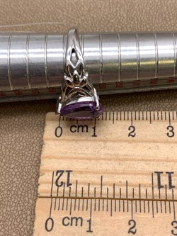 *Кольцо р.17 Аметист арт. R00197-173 вес 4,09 г - фото 336163