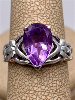 *Кольцо р.17 Аметист арт. R00197-173 вес 4,09 г - фото 336167