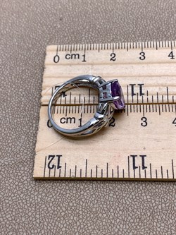 *Кольцо р.17 Аметист арт. R00197-173 вес 4,09 г - фото 336171