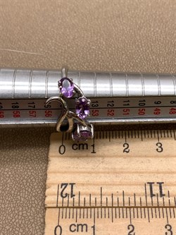 *КОЛЬЦО р.17,5 Аметист арт. R00188-767, (вес 2,77 г) - фото 336173 *КОЛЬЦО р.17,5 Аметист арт. R00188-767, (вес 2,77 г) - фото 336173