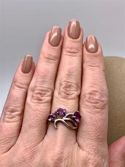 *КОЛЬЦО р.17,5 Аметист арт. R00188-767, (вес 2,77 г) - фото 336179 *КОЛЬЦО р.17,5 Аметист арт. R00188-767, (вес 2,77 г) - фото 336179