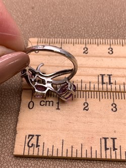 *КОЛЬЦО р.17,5 Аметист арт. R00188-767, (вес 2,77 г) - фото 336180 *КОЛЬЦО р.17,5 Аметист арт. R00188-767, (вес 2,77 г) - фото 336180