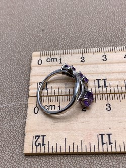 *КОЛЬЦО р.17,5 Аметист арт. R00188-767, (вес 2,77 г) - фото 336182 *КОЛЬЦО р.17,5 Аметист арт. R00188-767, (вес 2,77 г) - фото 336182