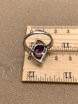 *Кольцо р.17,5 Аметист арт. R00187-090 вес 4,56 г - фото 336190 *Кольцо р.17,5 Аметист арт. R00187-090 вес 4,56 г - фото 336190