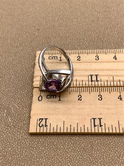 *Кольцо р.17,5 Аметист арт. R00187-090 вес 4,56 г - фото 336191 *Кольцо р.17,5 Аметист арт. R00187-090 вес 4,56 г - фото 336191