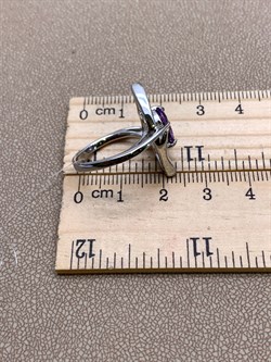 *Кольцо р.17,5 Аметист арт. R00187-090 вес 4,56 г - фото 336192 *Кольцо р.17,5 Аметист арт. R00187-090 вес 4,56 г - фото 336192