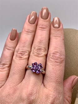 *КОЛЬЦО р.17 Аметист арт. R00186-207, (вес 4,21 г) - фото 336209 *КОЛЬЦО р.17 Аметист арт. R00186-207, (вес 4,21 г) - фото 336209