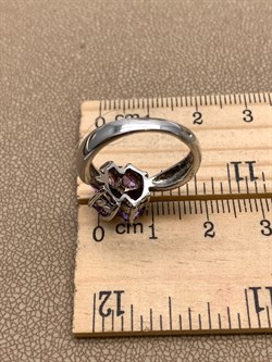 *КОЛЬЦО р.17 Аметист арт. R00186-207, (вес 4,21 г) - фото 336210 *КОЛЬЦО р.17 Аметист арт. R00186-207, (вес 4,21 г) - фото 336210