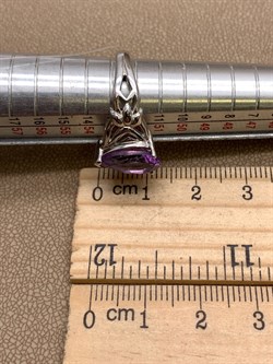 *Кольцо р.16,5 Аметист арт. R00197-212 вес 4,22 г - фото 336214 *Кольцо р.16,5 Аметист арт. R00197-212 вес 4,22 г - фото 336214