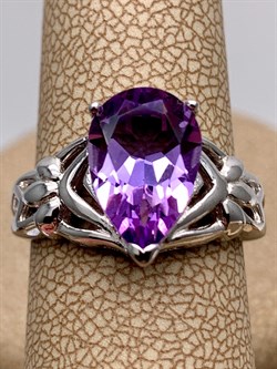 *Кольцо р.16,5 Аметист арт. R00197-212 вес 4,22 г - фото 336219 *Кольцо р.16,5 Аметист арт. R00197-212 вес 4,22 г - фото 336219
