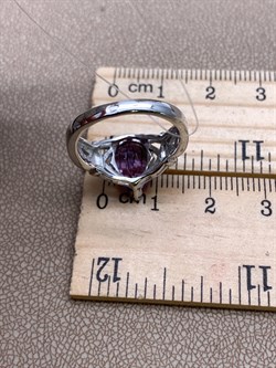 *Кольцо р.16,5 Аметист арт. R00197-212 вес 4,22 г - фото 336221 *Кольцо р.16,5 Аметист арт. R00197-212 вес 4,22 г - фото 336221