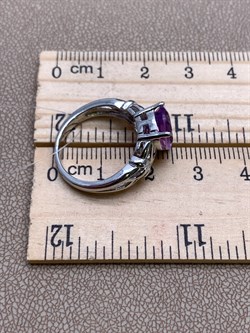 *Кольцо р.16,5 Аметист арт. R00197-212 вес 4,22 г - фото 336223 *Кольцо р.16,5 Аметист арт. R00197-212 вес 4,22 г - фото 336223