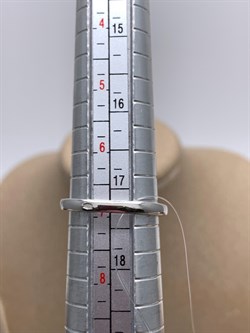 *КОЛЬЦО р.17,5 Аметист арт. R00190-536, (вес 2,63 г) - фото 336226