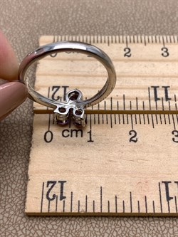 *КОЛЬЦО р.17,5 Аметист арт. R00190-536, (вес 2,63 г) - фото 336231