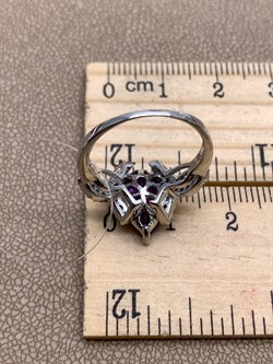 *КОЛЬЦО р.16,5 Аметист арт. R00105-093, (вес около 3,52 г) - фото 336240 *КОЛЬЦО р.16,5 Аметист арт. R00105-093, (вес около 3,52 г) - фото 336240