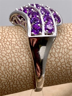 *КОЛЬЦО р.17,5 Аметист арт. R00128-795, (вес 4,17 г) - фото 336246 *КОЛЬЦО р.17,5 Аметист арт. R00128-795, (вес 4,17 г) - фото 336246