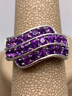 *КОЛЬЦО р.17,5 Аметист арт. R00128-795, (вес 4,17 г) - фото 336247 *КОЛЬЦО р.17,5 Аметист арт. R00128-795, (вес 4,17 г) - фото 336247