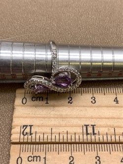 *КОЛЬЦО р.17 Аметист арт. R00107-292, (вес 4,39 г) - фото 336253 *КОЛЬЦО р.17 Аметист арт. R00107-292, (вес 4,39 г) - фото 336253