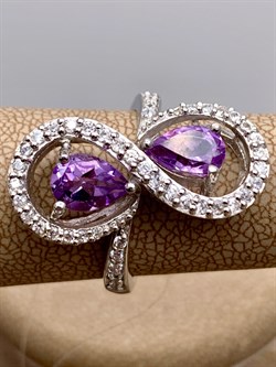 *КОЛЬЦО р.17 Аметист арт. R00107-292, (вес 4,39 г) - фото 336255 *КОЛЬЦО р.17 Аметист арт. R00107-292, (вес 4,39 г) - фото 336255