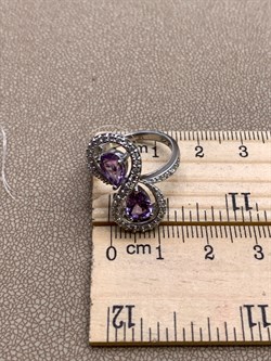 *КОЛЬЦО р.17 Аметист арт. R00107-292, (вес 4,39 г) - фото 336259 *КОЛЬЦО р.17 Аметист арт. R00107-292, (вес 4,39 г) - фото 336259