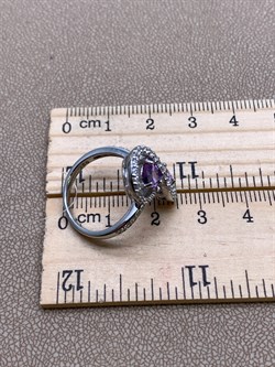 *КОЛЬЦО р.17 Аметист арт. R00107-292, (вес 4,39 г) - фото 336260 *КОЛЬЦО р.17 Аметист арт. R00107-292, (вес 4,39 г) - фото 336260