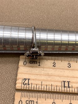 *Кольцо р.17,5 Гранат арт. R00258-240 Вес 2,68 г - фото 336266 *Кольцо р.17,5 Гранат арт. R00258-240 Вес 2,68 г - фото 336266