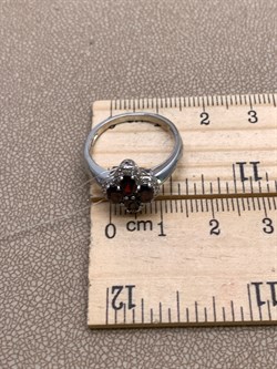 *Кольцо р.17,5 Гранат арт. R00258-240 Вес 2,68 г - фото 336269 *Кольцо р.17,5 Гранат арт. R00258-240 Вес 2,68 г - фото 336269