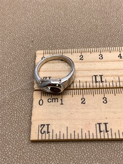 *Кольцо р.17 Гранат арт. R00205-641 Вес 3,47 г - фото 336318