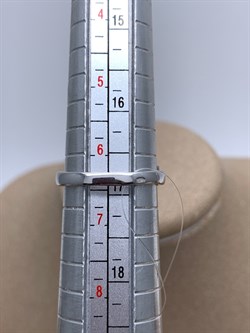 *КОЛЬЦО р.17 Гранат арт. R00236-910, (вес 2,93 г) - фото 336341