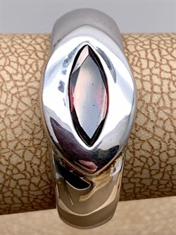 *КОЛЬЦО р.18 Гранат арт. R00210-736, (вес 4,06 г) - фото 336352