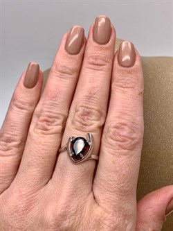 *КОЛЬЦО р.17,5 Гранат арт. R00202-512, (вес 2,73 г) - фото 336366 *КОЛЬЦО р.17,5 Гранат арт. R00202-512, (вес 2,73 г) - фото 336366