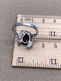 *КОЛЬЦО р.17,5 Гранат арт. R00202-512, (вес 2,73 г) - фото 336367 *КОЛЬЦО р.17,5 Гранат арт. R00202-512, (вес 2,73 г) - фото 336367
