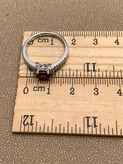 *Кольцо р.17,5 Гранат арт. R00507-387 Вес 2,61 г - фото 336400 *Кольцо р.17,5 Гранат арт. R00507-387 Вес 2,61 г - фото 336400