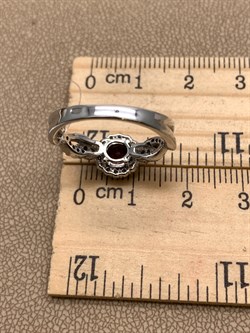 *КОЛЬЦО р.17,5 Гранат арт. R00508-943, (вес 3,27 г) - фото 336419 *КОЛЬЦО р.17,5 Гранат арт. R00508-943, (вес 3,27 г) - фото 336419