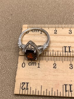 *КОЛЬЦО р.17,5 Гранат арт. R00504-578, (вес 3,52 г) - фото 336430 *КОЛЬЦО р.17,5 Гранат арт. R00504-578, (вес 3,52 г) - фото 336430