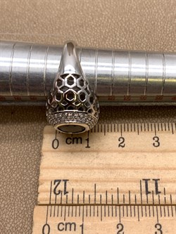 *КОЛЬЦО р.17,5 Гранат арт. R00579-547, (вес 6,09 г) - фото 336433