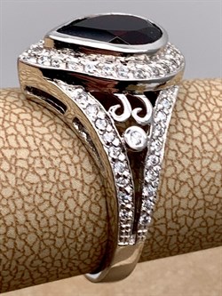 *КОЛЬЦО р.17,5 Гранат арт. R00319-905, (вес 4,77 г) - фото 336446 *КОЛЬЦО р.17,5 Гранат арт. R00319-905, (вес 4,77 г) - фото 336446