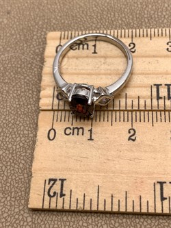 *КОЛЬЦО р.17,5 Гранат арт. R00362-176, (вес 2,81 г) - фото 336460