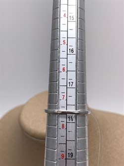 *Кольцо р.18 Гранат арт. R00372-295, (вес 4,49 г) - фото 336464