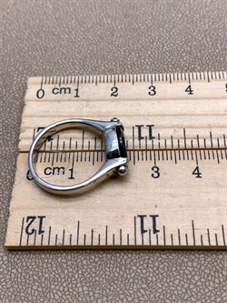 *Кольцо р.18 Гранат арт. R00349-296, (вес 3,93 г) - фото 336501