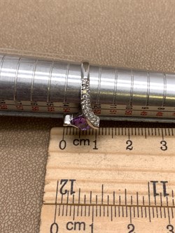 *Кольцо р.17 Аметист арт. R00012-893 Вес 2,18 г - фото 336535 *Кольцо р.17 Аметист арт. R00012-893 Вес 2,18 г - фото 336535