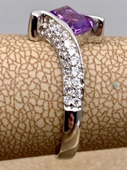 *Кольцо р.17 Аметист арт. R00012-893 Вес 2,18 г - фото 336538 *Кольцо р.17 Аметист арт. R00012-893 Вес 2,18 г - фото 336538