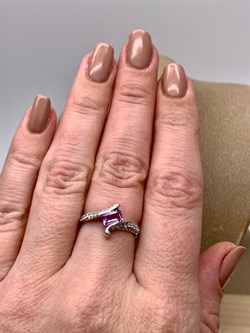 *Кольцо р.17 Аметист арт. R00012-893 Вес 2,18 г - фото 336540 *Кольцо р.17 Аметист арт. R00012-893 Вес 2,18 г - фото 336540