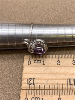 *Кольцо р.17,5 Аметист арт. R00098-251 Вес 2,66 г - фото 336545 *Кольцо р.17,5 Аметист арт. R00098-251 Вес 2,66 г - фото 336545