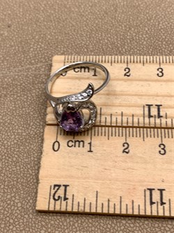 *Кольцо р.17,5 Аметист арт. R00098-251 Вес 2,66 г - фото 336552 *Кольцо р.17,5 Аметист арт. R00098-251 Вес 2,66 г - фото 336552